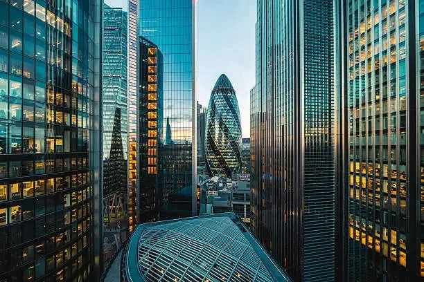 London financial district