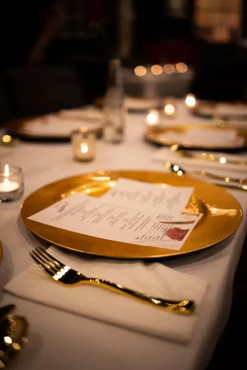 Private dining table