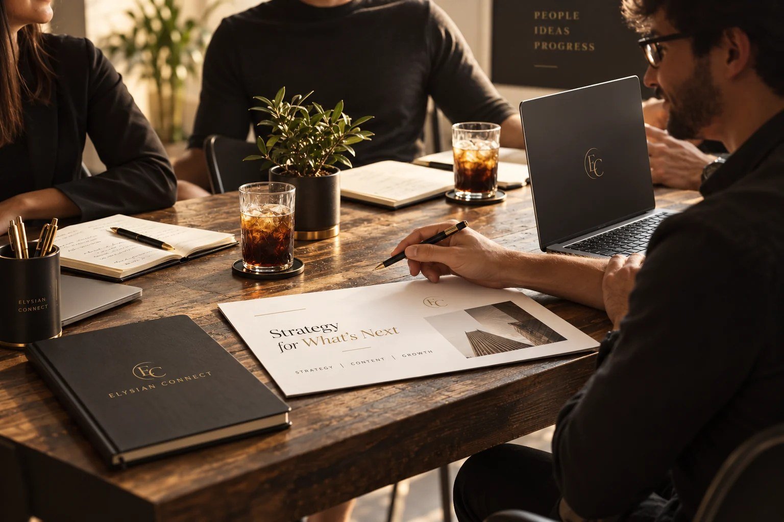 Elysian Connect strategy consultation meeting
